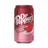 Dr Pepper - Strawberries & Cream - 355ml [USA]