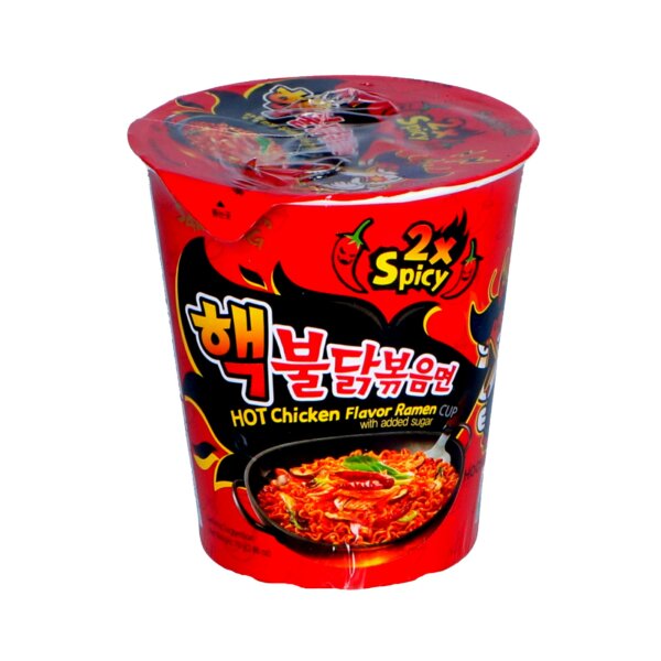 Samyang -Buldak Ramen Extreme Hot Chicken 2x Spicy - Cup - 70g