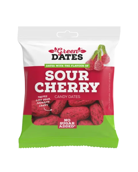 Green Dates Datteln - Sour Cherry - 90g [DK]