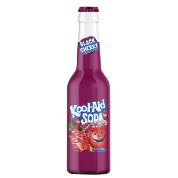 Kool-Aid - Soda Black Cherry - 355ml [USA]