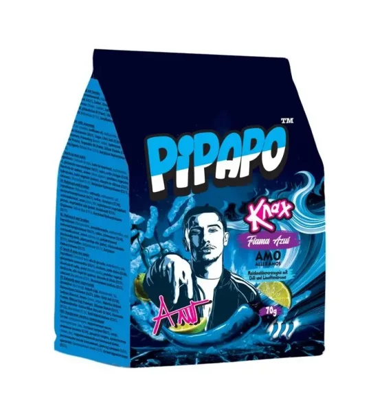 PIPAPO - AMO Knax Chips - Flama Azul - 70g [DE]