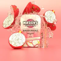 BRUDERHERZ - Dragonfruit Ice - Massivs Zahnstocher - 50g...