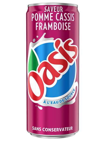 Oasis - Pomme Cassis Framboise EU - 330ml [FR]