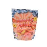 Frosty Bites - Gummy Peach Rings - Freeze Dried Candy 50g